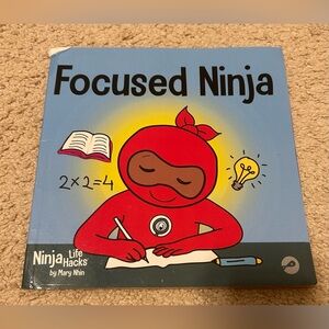 3/$10 Focused Ninja: A Children’s Book About Focus & Concentration - Ages 4-8